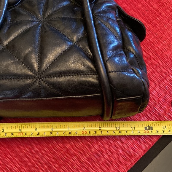 FURLA Genuine Italian Leather, Quilted with Small Tubular Handle - Picture 15 of 17